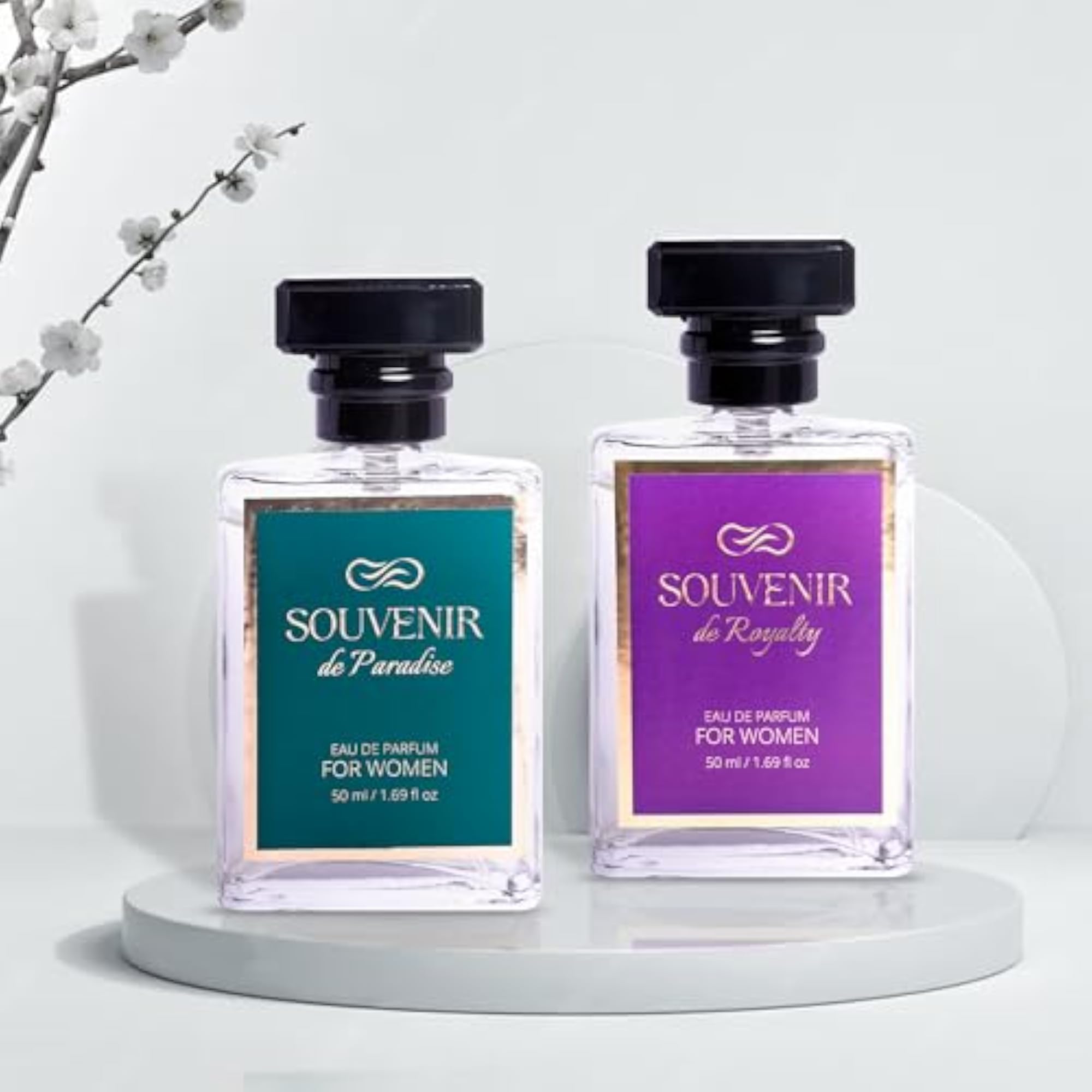 Paradise & Royalty Perfume Gift Set, Premium Fragrance